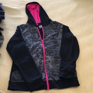 Champion athletic jacket, size 14/16